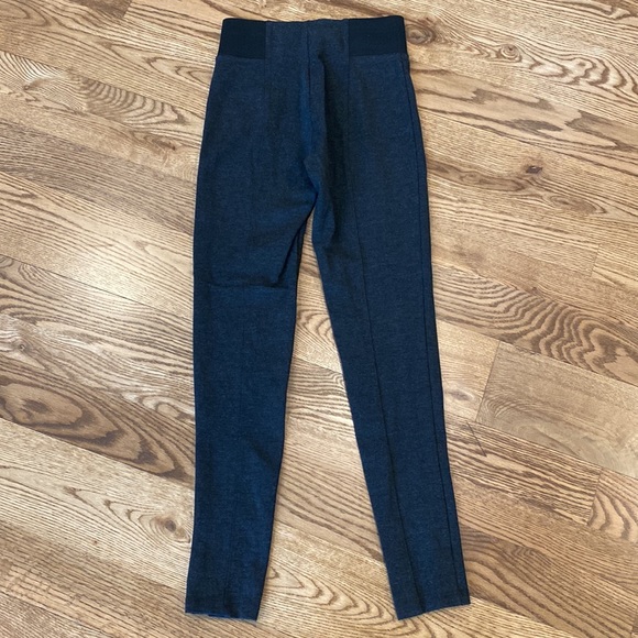 Womens Halogen pull on gray pant workwear wearever ponte elastic slim fit - Picture 4 of 8